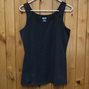 Duluth Trading Women's No-Yank Tank Coal Large